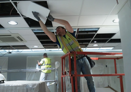False Ceiling & Light Partitions Installation